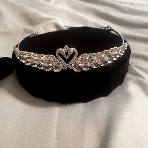 Swarovski Swan Bridal Tiara